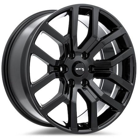 Rtx FD-01 18x9 6x135 ET30 CB87.1 Gloss Black 083208